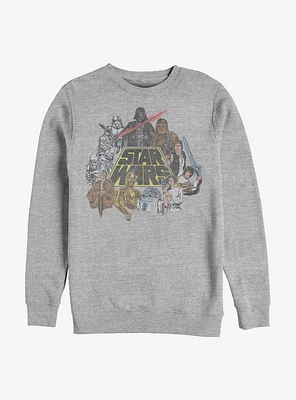 Star Wars Color Crew Sweatshirt
