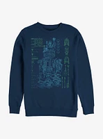 Star Wars Inside R2-D2 Crew Sweatshirt