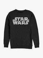 Star Wars Simple Logo Crew Sweatshirt