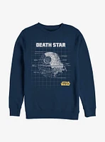 Star Wars Death Schematics Crew Sweatshirt