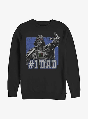 Star Wars Vader Number One Dad Crew Sweatshirt