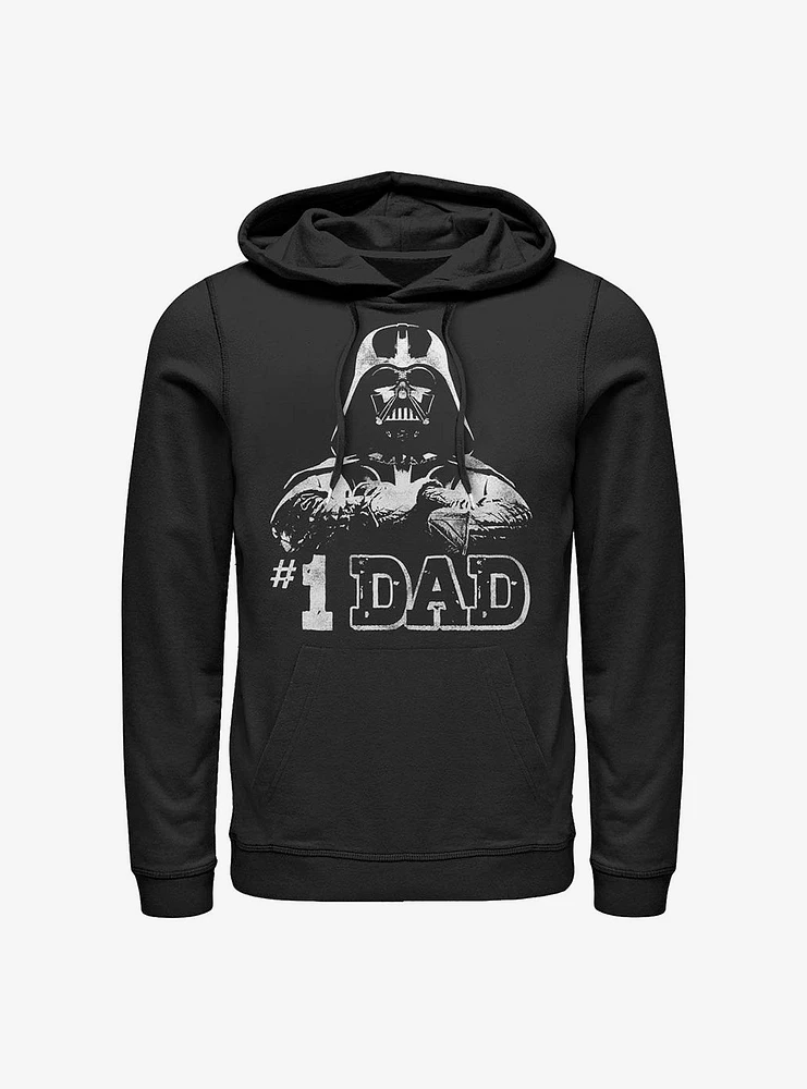 Star Wars Number One Dad Vader Hoodie