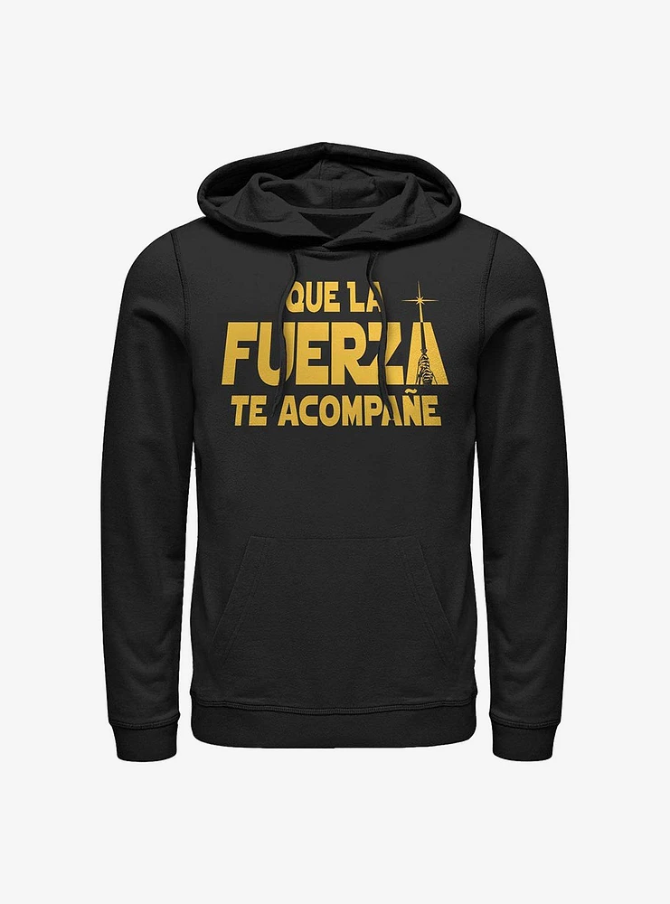 Star Wars Que La Fuerza Te Acompane Hoodie