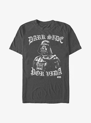 Star Wars Dark Side Por Vida T-Shirt