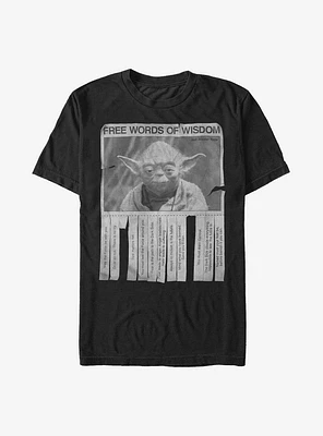 Star Wars Words Of Wisdom T-Shirt