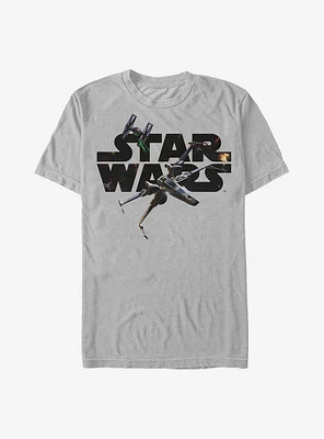 Star Wars: The Force Awakens Battle Logo T-Shirt
