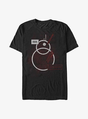 Star Wars: The Force Awakens Linear BB-8 T-Shirt