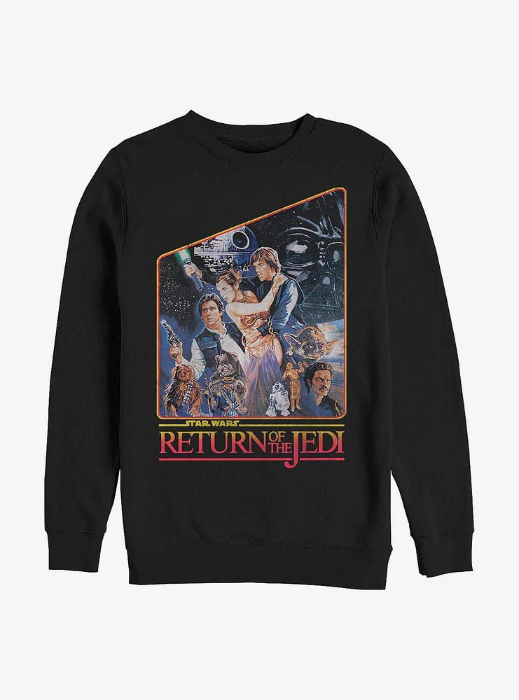 Star Wars Return Of The Jedi Crew Sweatshirt