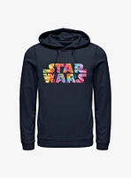 Star Wars Tie Dye Bold Logo Hoodie