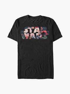 Star Wars Antique Flowers T-Shirt