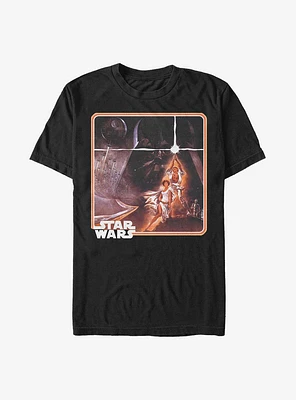 Star Wars Episode IV A New Hope Classic Art Poster T-Shirt