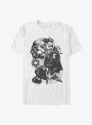 Star Wars Empire Sketch T-Shirt