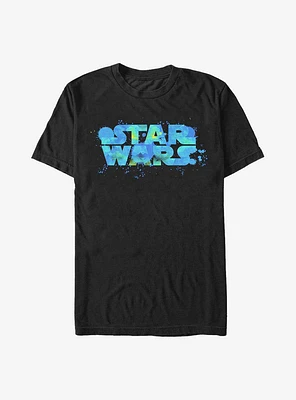 Star Wars Splatter Logo T-Shirt