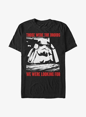 Star Wars Those Were The Droids T-Shirt