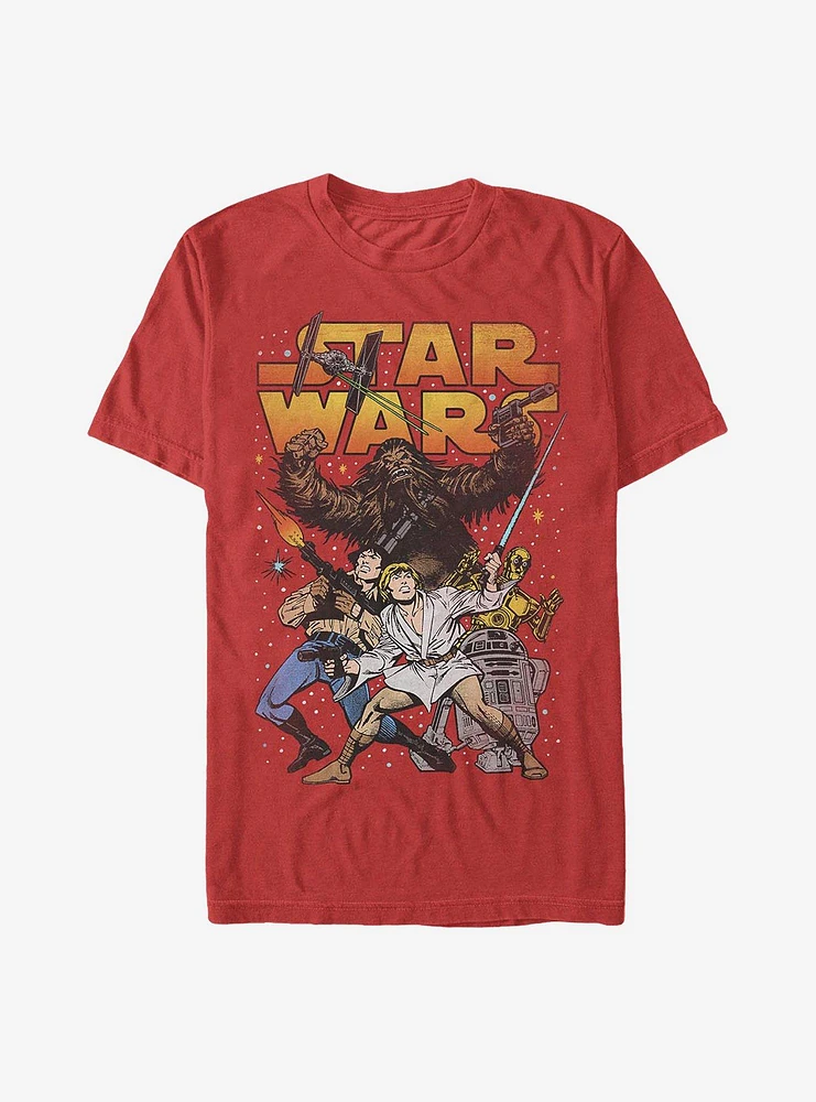 Star Wars Vintage Art T-Shirt