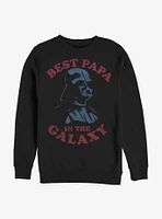 Star Wars Best Papa Crew Sweatshirt