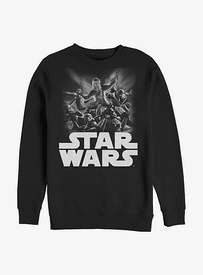 Star Wars King Of The Mountain Crew Sweatshirt