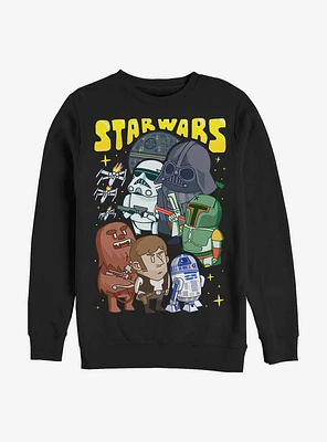 Star Wars The Group Crew Sweatshirt