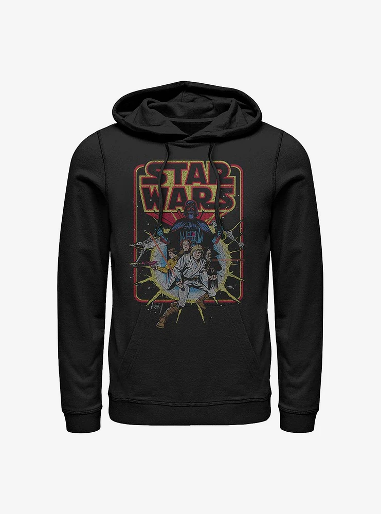 Star Wars Old School Comic Hoodie