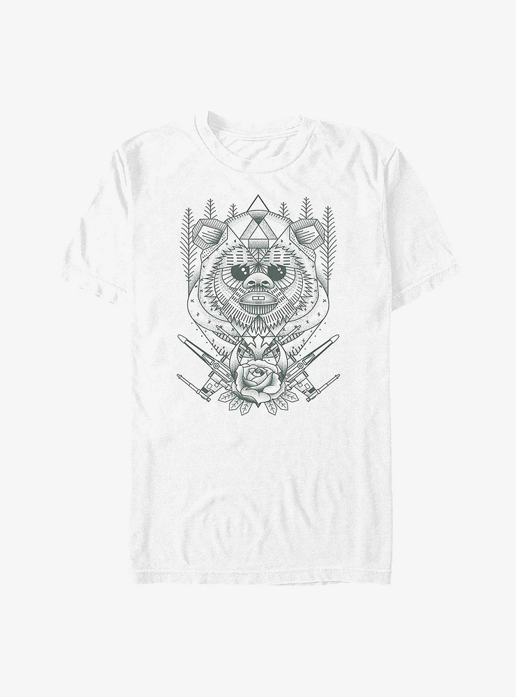 Star Wars Etched Ewok T-Shirt