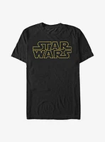 Star Wars Lined Logo T-Shirt