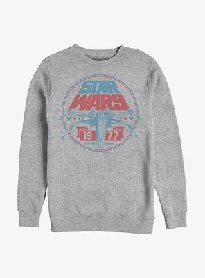 Star Wars Rad Red Five Crew Sweatshirt