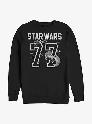 Star Wars Saga 77 Battle Crew Sweatshirt