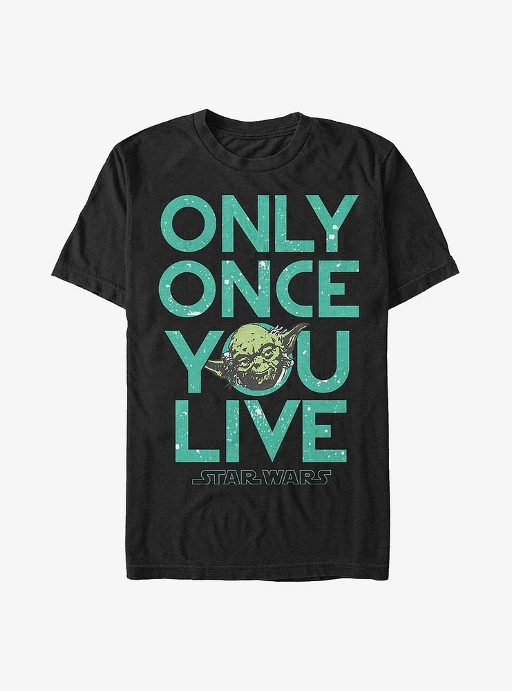 Star Wars Only Once You Live T-Shirt