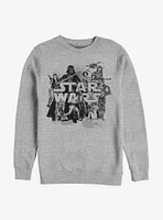 Star Wars Collage Crew Sweatshirt