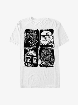 Star Wars Dark Helmets T-Shirt