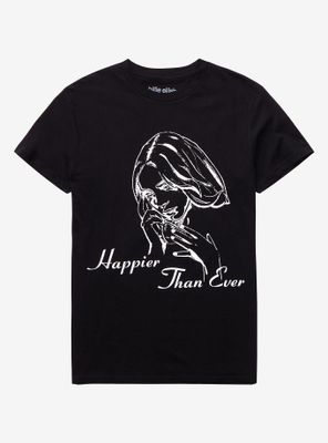 Billie Eilish Happier Than Ever Silhouette T-Shirt