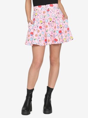 BT21 Jelly Candy Zipper Skirt