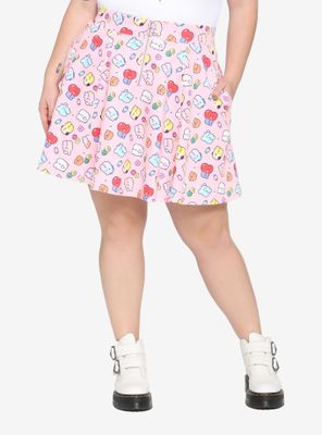 BT21 Jelly Candy Zipper Skirt Plus