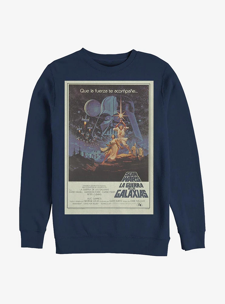 Star Wars La Guerra De Las Galaxias Crew Sweatshirt