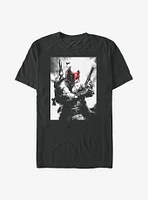 Star Wars Boba Fett Fierce Pose T-Shirt