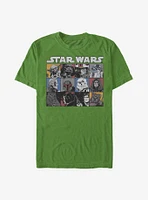 Star Wars Comic Strip Rectangle T-Shirt