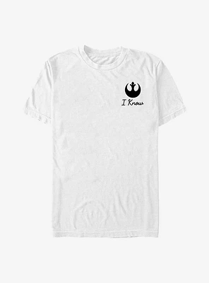 Star Wars I Know Badge T-Shirt