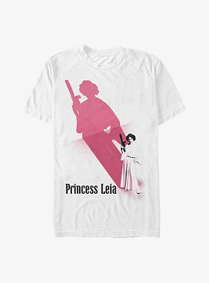 Star Wars Princess Leia Shadow Cast T-Shirt