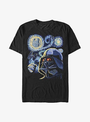 Star Wars Starry Vader T-Shirt