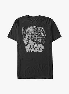 Star Wars Vader Ship T-Shirt