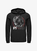 Star Wars Darth Vader Number One Dad Hoodie