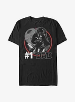 Star Wars Darth Vader Number One Dad T-Shirt