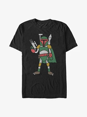 Star Wars Boba Fett Drawing T-Shirt