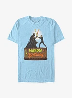 Star Wars Happy Birthday Cake T-Shirt