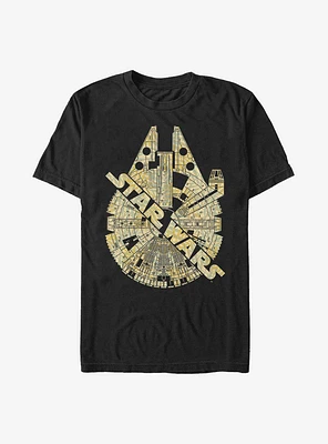 Star Wars Tropical Falcon T-Shirt