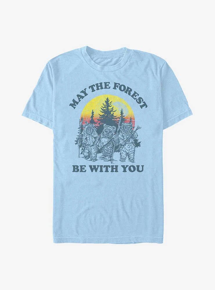 Star Wars Ewok May The Forest Be With You T-Shirt