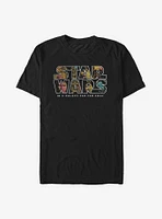 Star Wars Pop Logo Fill T-Shirt