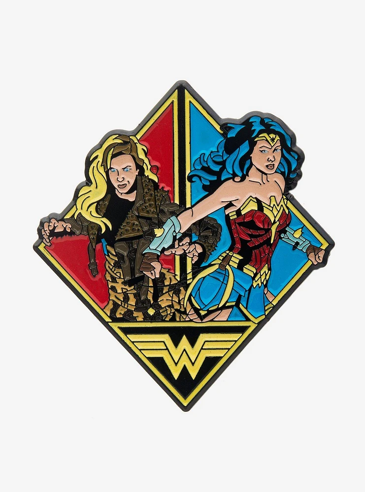 DC Comics Wonder Woman And Cheetah Pin