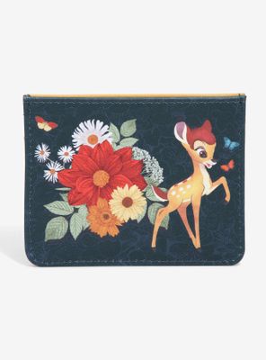 Loungefly Disney Bambi Pose Floral Cardholder - BoxLunch Exclusive
