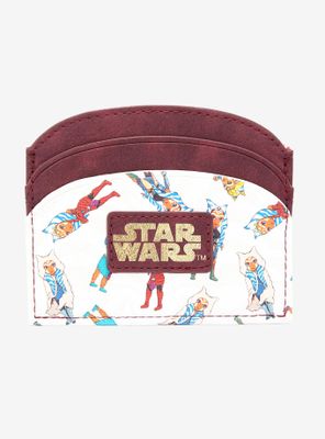 Star Wars Ahsoka Allover Print Cardholder - BoxLunch Exclusive